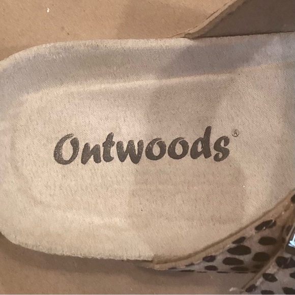 Ontwoods Animal Print Sandal size 7 🐆 - Picture 3 of 5